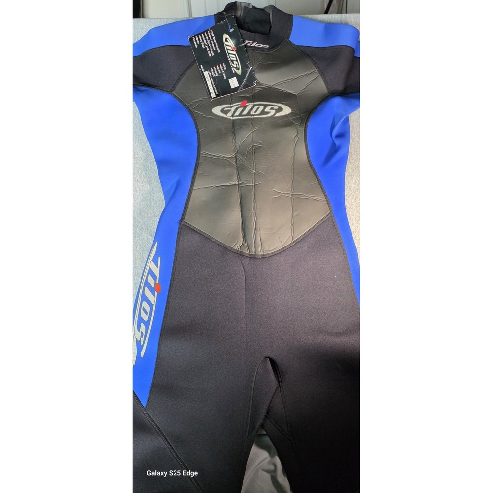 Tilos Scuba Diving Snorkeling Surfing Wetsuit 3/2mm Mens 2x Super Stretch